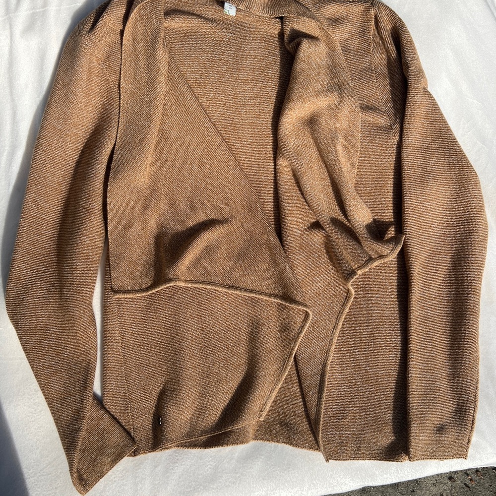 Sahalie Tan Women's Cardigan Sweater